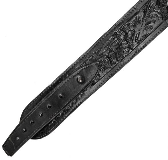 Modestone Western Leather Holster & Belt Rig - Right Hand High Ride For .357/.38 Revolvers