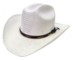 Modestone Breezer Cowboy Hat M White
