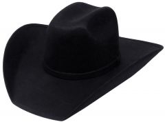 Modestone ''Faux Felt'' Cowboy Hat Black