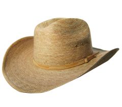 Modestone Palm Leaf Cowboy Hat Beige