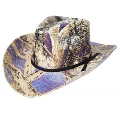 Modestone Straw Cowboy Hat Beige