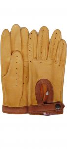 Modestone Men's Watson Trailbazer Genuine Deerskin Gloves 8 Tan