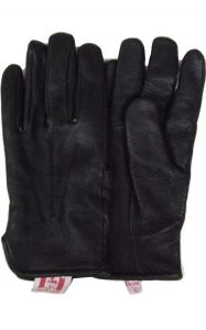 Modestone Men's Watson Genuine Deerskin Gloves Driver Style 9 Black