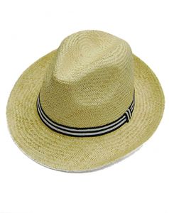 Modestone Men's Straw Cowboy Hat Beige