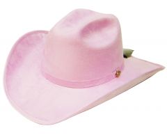Modestone ''Felt Feel'' Cowboy Hat Pink