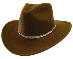 Modestone Men's Akubra Faux Felt Cowboy Hat