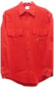 Modestone Men's Long Sleeve Shirt Fergome 38 Red