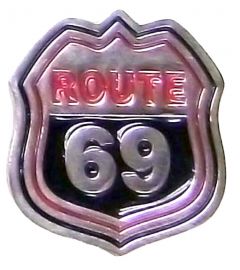 Modestone Men's Route 69 Belt Buckle O/S Silver