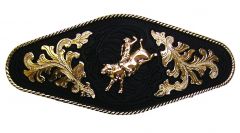 Modestone Metal Alloy Trophy Belt Buckle Bull Rider Cowboy Rodeo 7 1/4'' X 3''