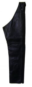 Modestone Men's Leather Beltless Chaps Black